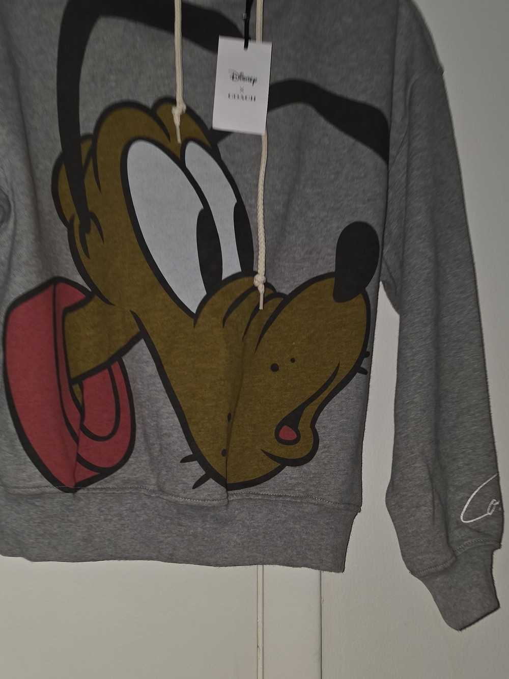 DISNEY X COACH PLUTO HOODIE XXS NEW WITH TAGS